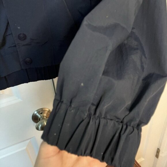 Vintage Tommy Hilfiger Jacket Mens Large Blue Windbreaker Full Zip Y2K 90s Prep - Picture 2 of 11